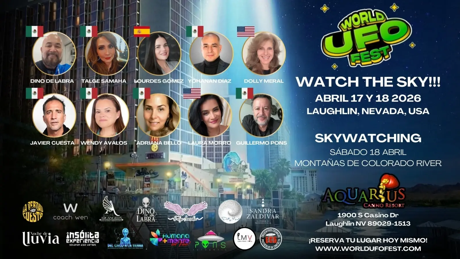 Evento Nevada 17 y 18 Abril 2026